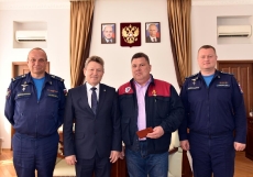 Награждение начальника цеха 131 Гоголева Александра Владимировича медалью «Михаил Калашников»